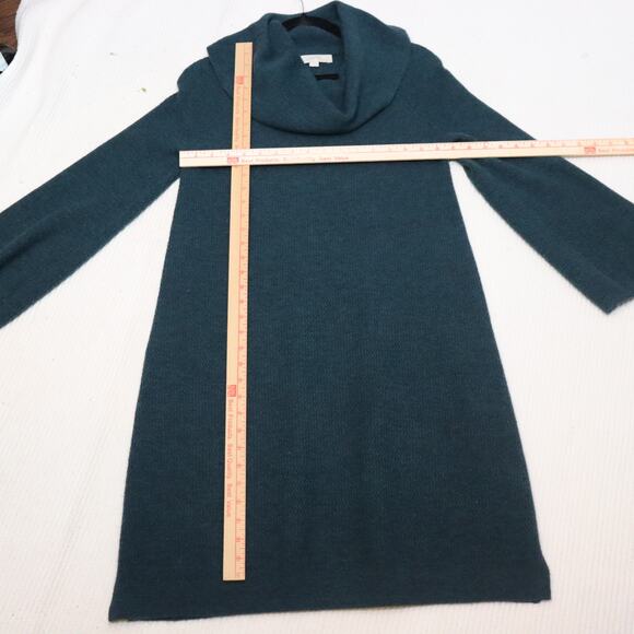 Loft Cowl Neck Sweater Dress with Bell Sleeve Size S - Picture 3 of 7